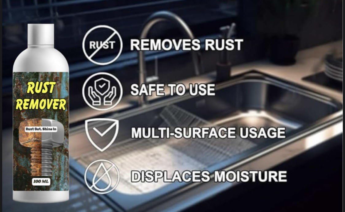 Heavy-Duty Fast-Acting Rust Remover